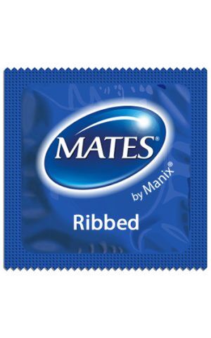Mates Ribbed 144-pack