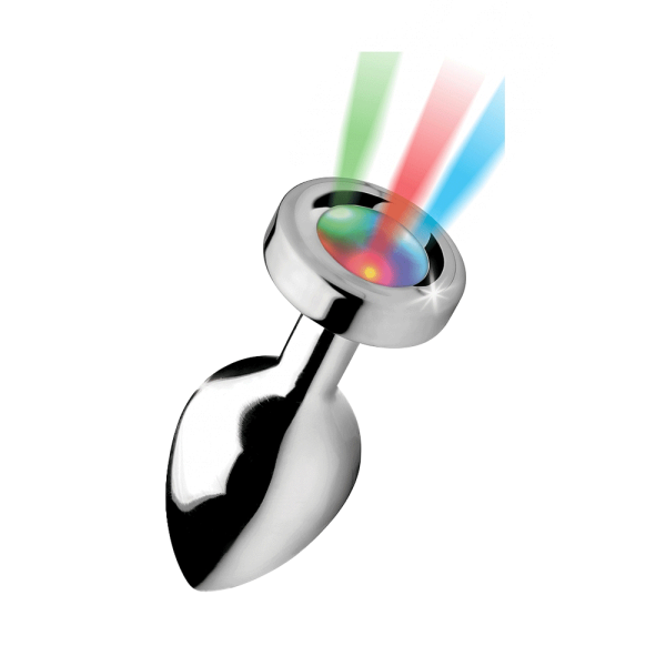 Metal Light Up Butt Plug Medium