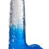 two tone bla dildo 19 cm