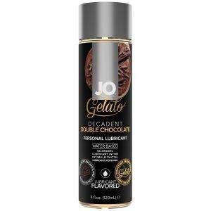 System JO Gleato Vattenbaserat Glidmedel med Smak 120 ml - Choklad
