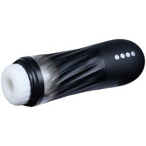 Tracy's Dog Steelcan Automatisk Thrusting och Vibrerande Masturbator - Vit