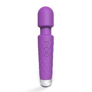 Loving Joy 20-Funktions Wand Vibrator – Lila