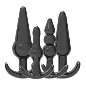 Loving Joy Butt Plug Träningskit – Svart