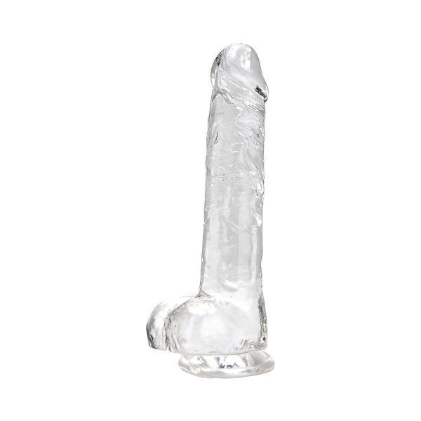 Loving Joy 21,5 cm Dildo med Bollar Klar