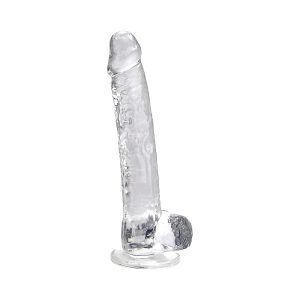 Loving Joy 28 cm Dildo med Bollar Klar