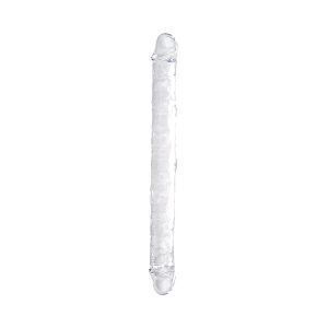 Loving Joy 45,5 cm Dubbeländad Dildo Klar