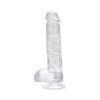 N12201 loving joy 6 inch dildo with balls clear 4