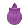 N12245 loving joy rose licking clitoral vibrator purple 3