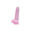 Loving Joy 16,5 cm Dildo med Bollar – Rosa