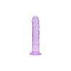 N12303 loving joy 6 inch suction cup dildo purple