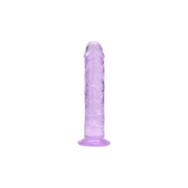 Loving Joy 18 cm Dildo med Sugkopp – Lila
