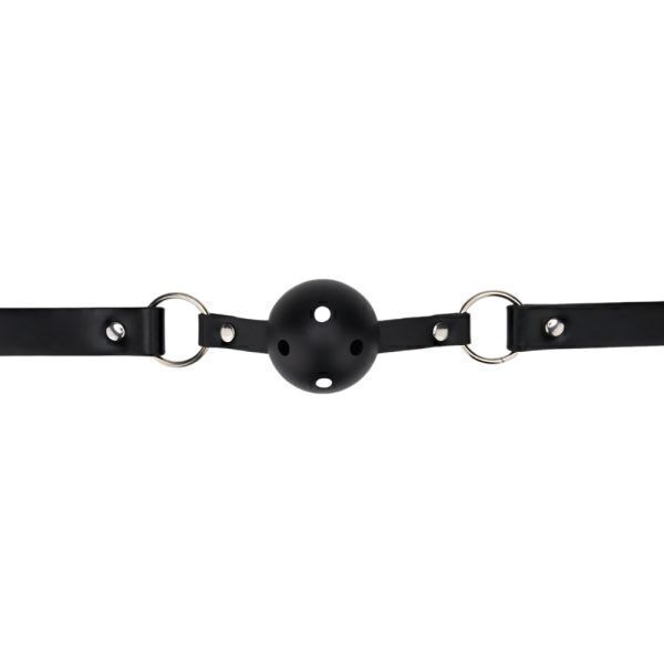 Bound to Play Andningsbar Bollgag – Svart