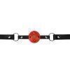 N12448 bound to play breathable ball gag red 1