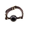 BOUND Nubuckläder Solid Ball Gag