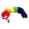 n10780 furry fantasy rainbow tail butt plug 4 1