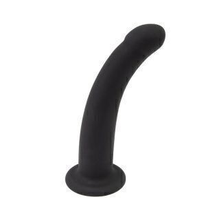 Loving Joy Böjd 13 cm Silikondildo med Sugpropp