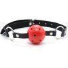 n10931 btp breathable ball gag red