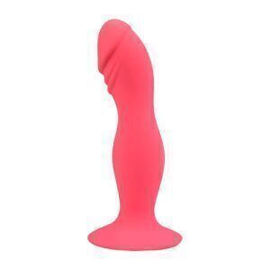 Loving Joy 15 cm Silikondildo med sugpropp – Rosa