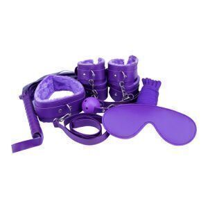Loving Joy Beginner's Bondage Kit (8-delars set) - Lila