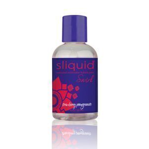 Sliquid Naturals Swirl – Smaksatt Glidmedel Blå Hallon